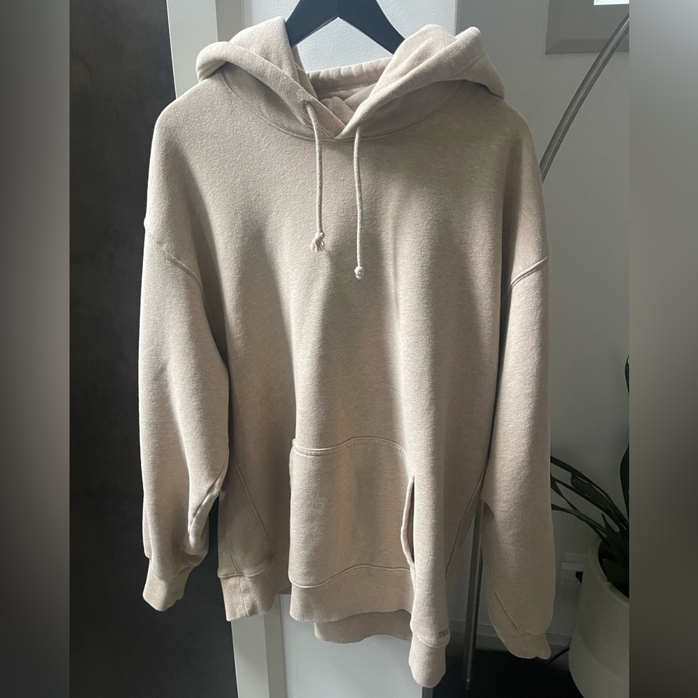 TNA Cozy Fleece Boyfriend Hoodie *Tall Large
